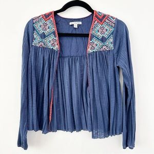 AMERICAN EAGLE | Embroidered Cardigan Size XS